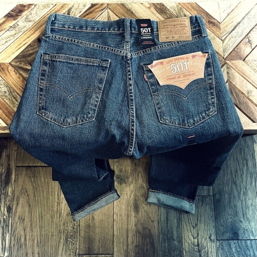 Levi’s Premium 501 ‘93 Straight Dark Stone Wash